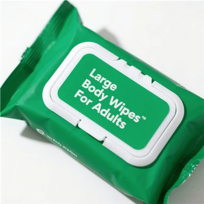 Store kroppsservietter for voksne